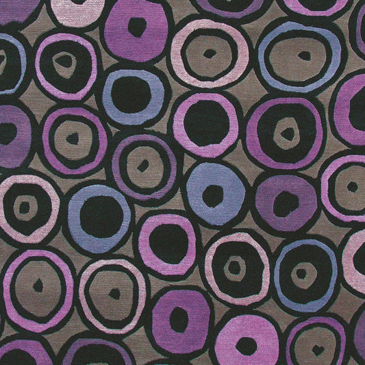 Kyah KYA-9117 Alfombra de lana hecha a mano de 4' x 6'