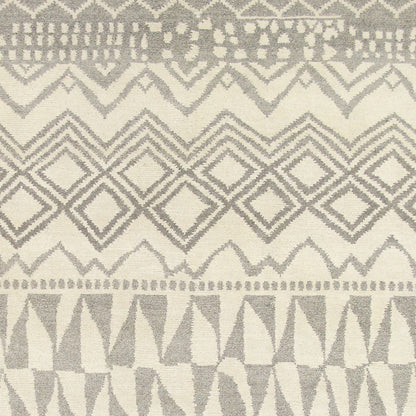 Kyah KYA-9120 Alfombra de lana hecha a mano de 5' x 7'