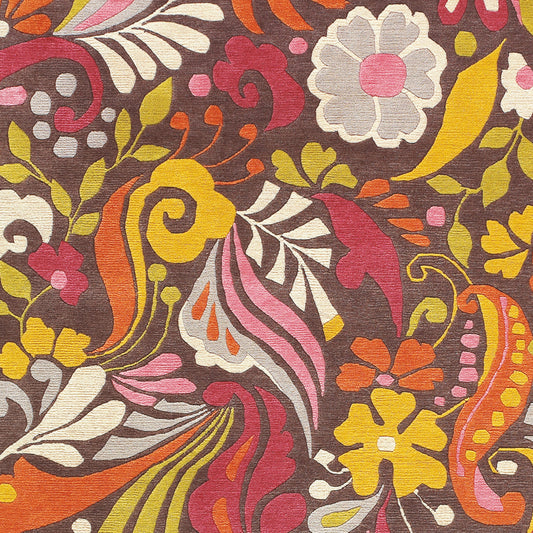 Kyah KYA-9130 Alfombra de lana hecha a mano de 8' x 12'