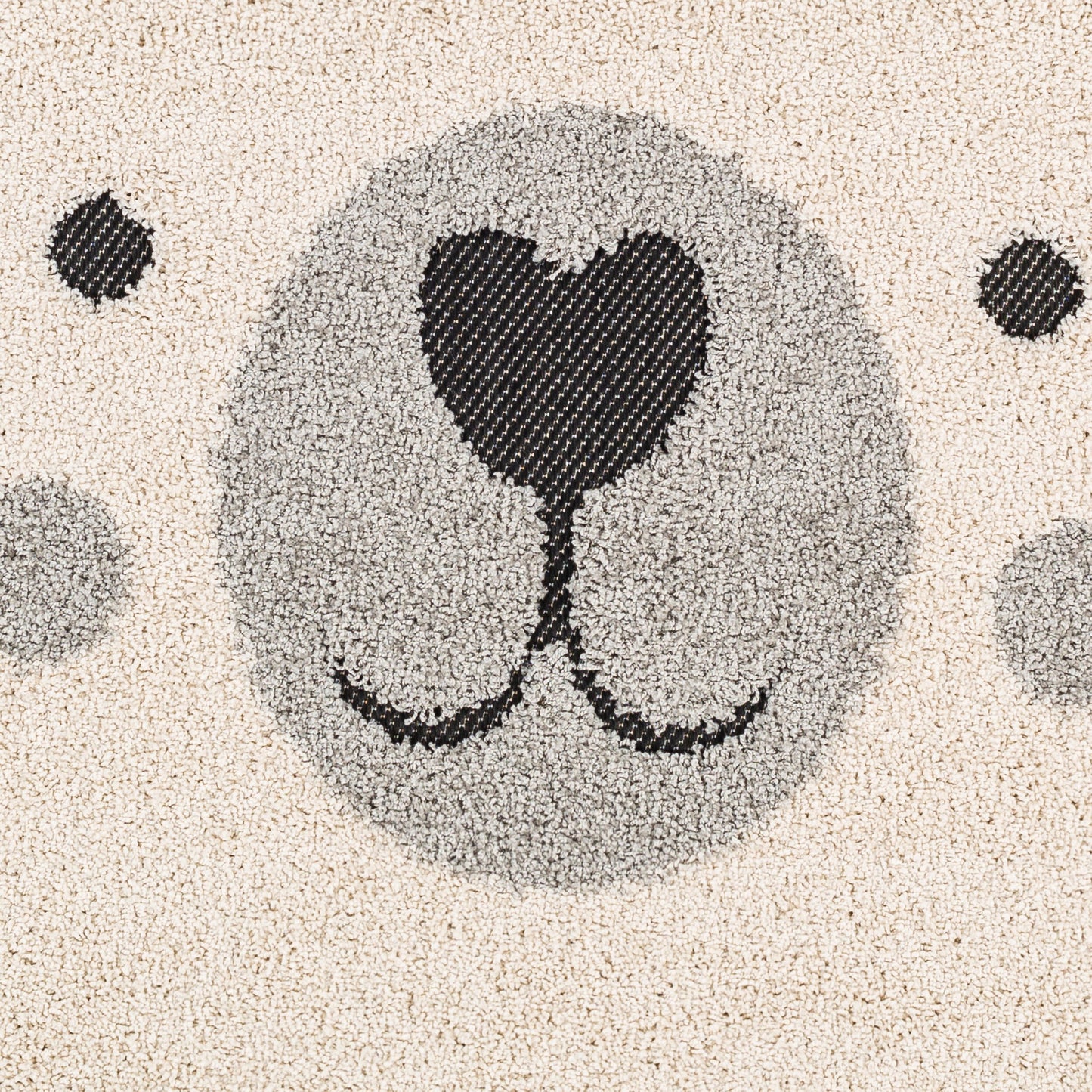 Kayra KYR-2301 4ft Round Machine Woven Indoor/Outdoor Accent Rug