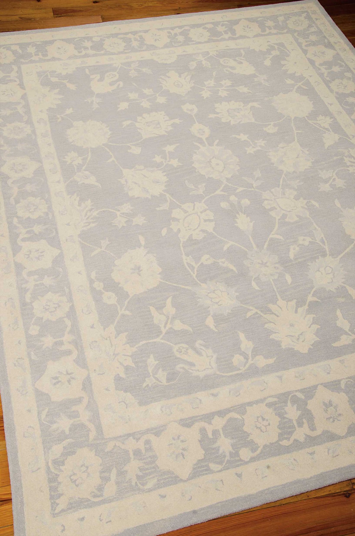 Zephyr ZEP02 Light Blue Tufted Rug