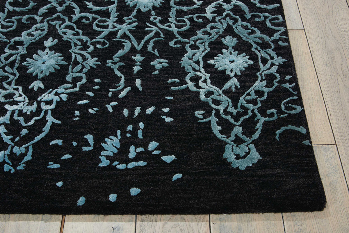 Opaline OPA06 Midnight Blue Tufted Rug