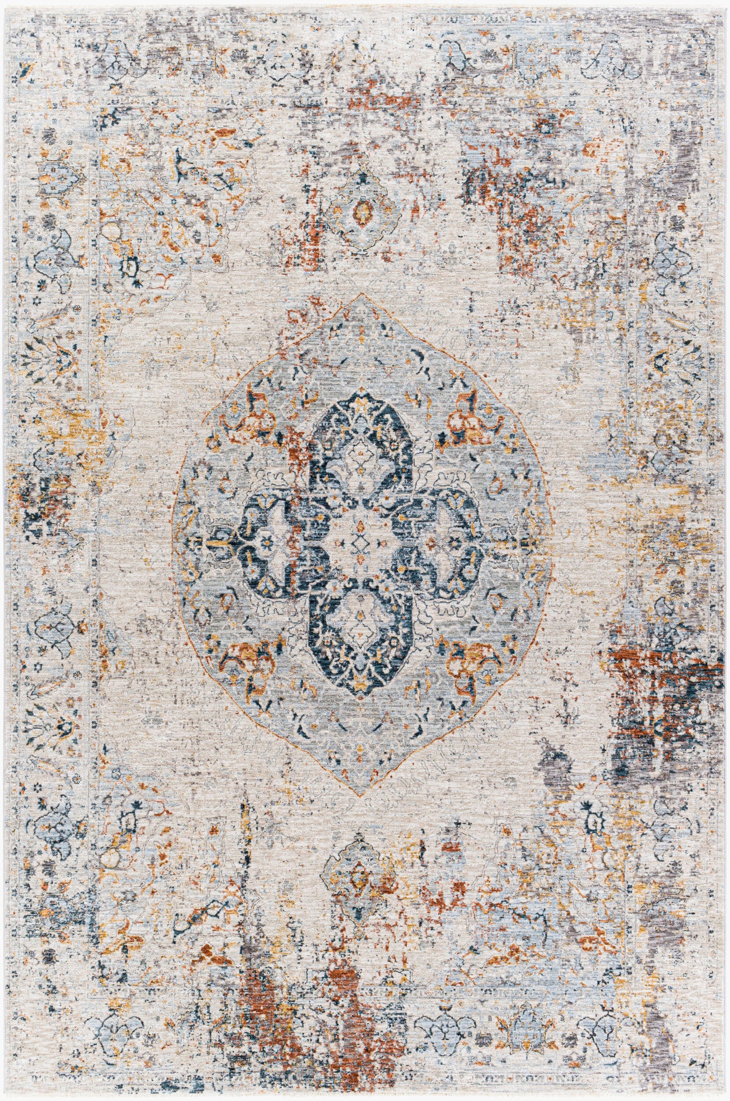 Laila LAA-2306 6' x 9' Machine Woven Area Rug