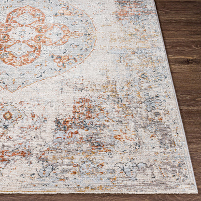 Laila LAA-2307 8ft Round Machine Woven Area Rug