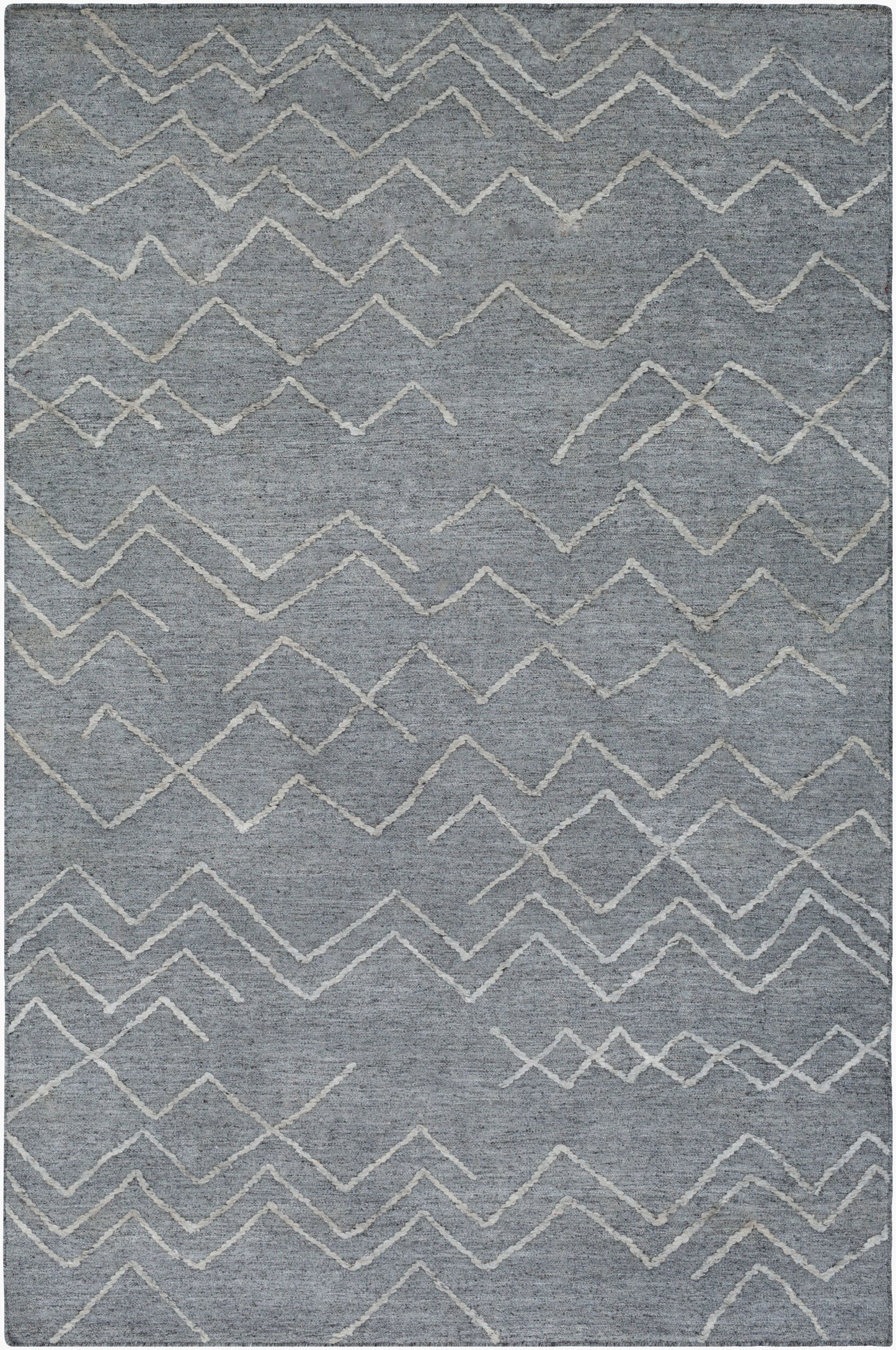 Alfombra decorativa de lana hecha a mano Landscape LAD-1015 de 2' x 3'