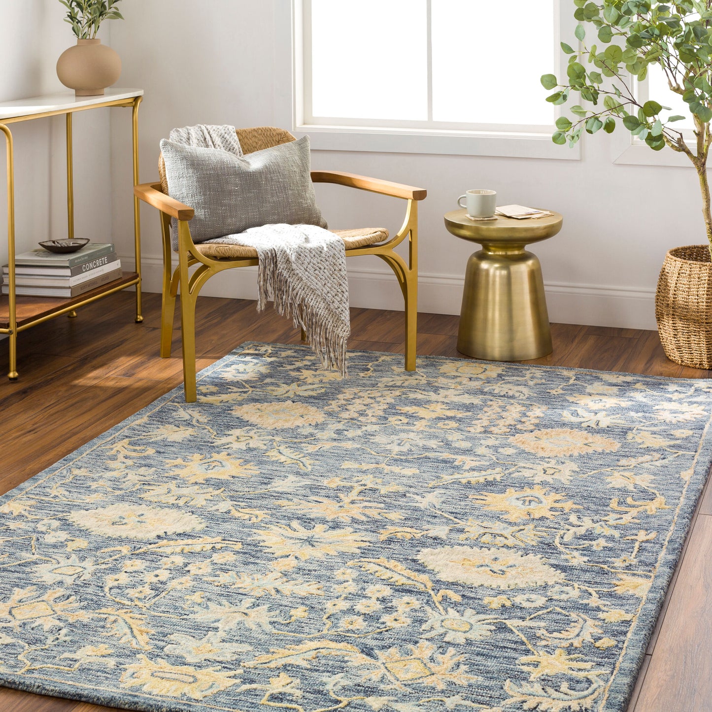 Lazio LAZ-2302 2' x 3' Handmade Wool Accent Rug
