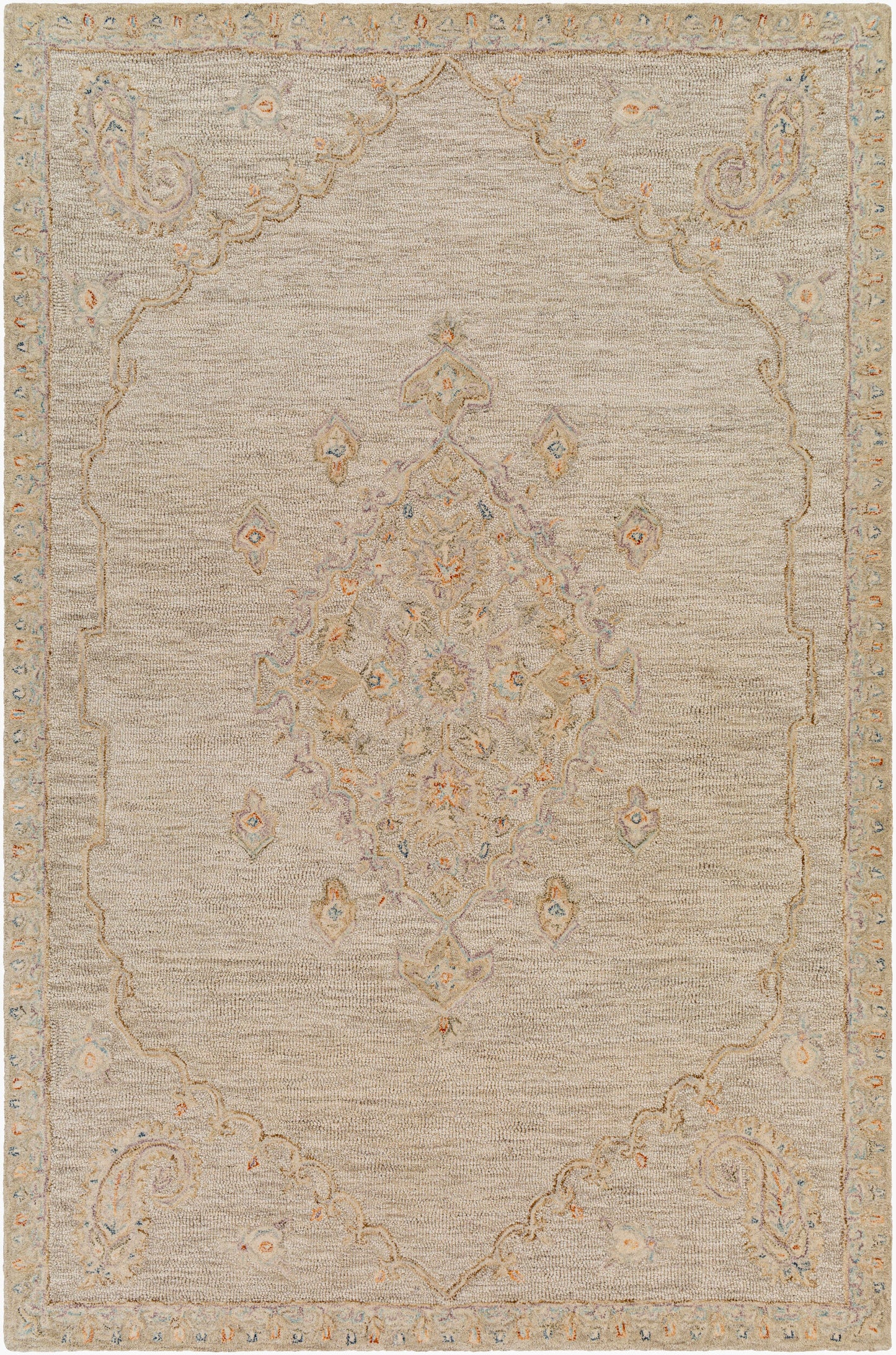 Lazio LAZ-2307 2' x 3' Handmade Wool Accent Rug