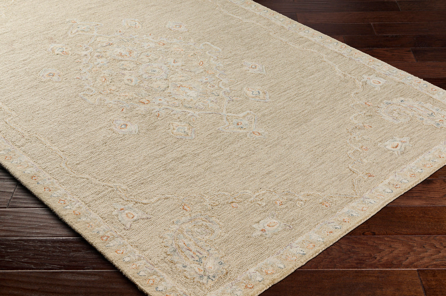 Lazio LAZ-2307 2' x 3' Handmade Wool Accent Rug