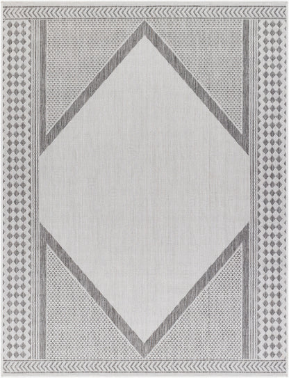 Long Beach LBH-2300 6' x 9' Machine Woven Indoor/Outdoor Area Rug