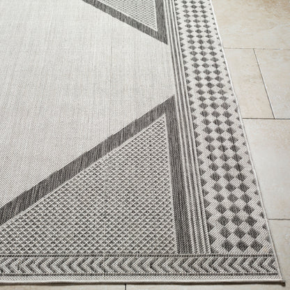 Long Beach LBH-2300 6' x 9' Machine Woven Indoor/Outdoor Area Rug