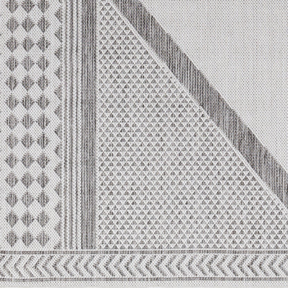 Long Beach LBH-2300 6' x 9' Machine Woven Indoor/Outdoor Area Rug