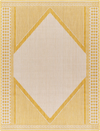 Alfombra tejida a máquina para interior y exterior Long Beach LBH-2301 de 1,52 m x 2,13 m
