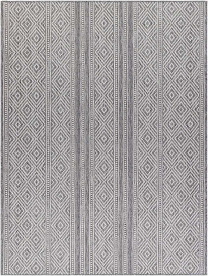 Long Beach LBH-2302 6' x 9' Machine Woven Indoor/Outdoor Area Rug