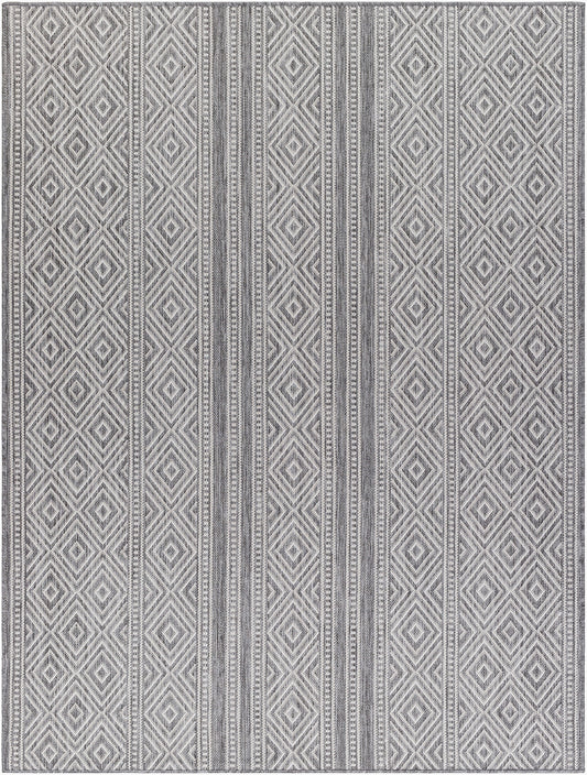 Long Beach LBH-2302 6' x 9' Machine Woven Indoor/Outdoor Area Rug