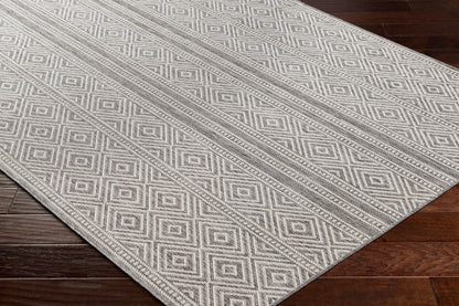 Long Beach LBH-2302 6' x 9' Machine Woven Indoor/Outdoor Area Rug