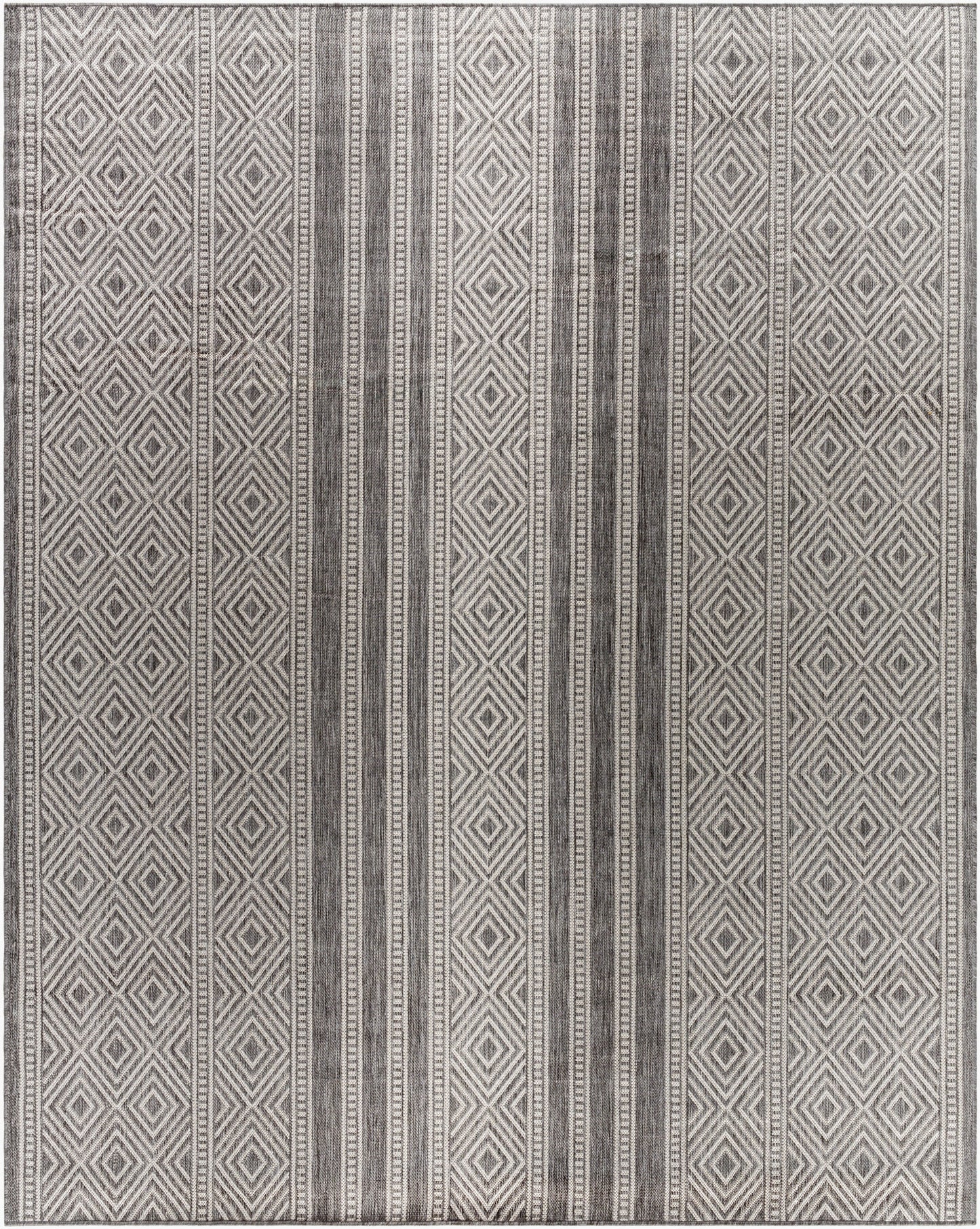 Long Beach LBH-2302 8' x 10' Machine Woven Indoor/Outdoor Area Rug