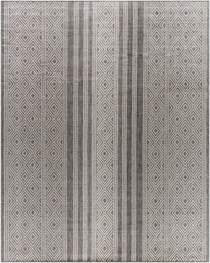 Long Beach LBH-2302 8' x 10' Machine Woven Indoor/Outdoor Area Rug