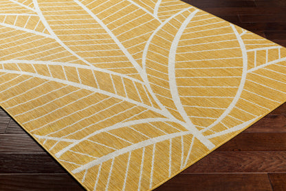 Long Beach LBH-2304 7ft Runner Machine Woven Indoor/Outdoor Runner Rug