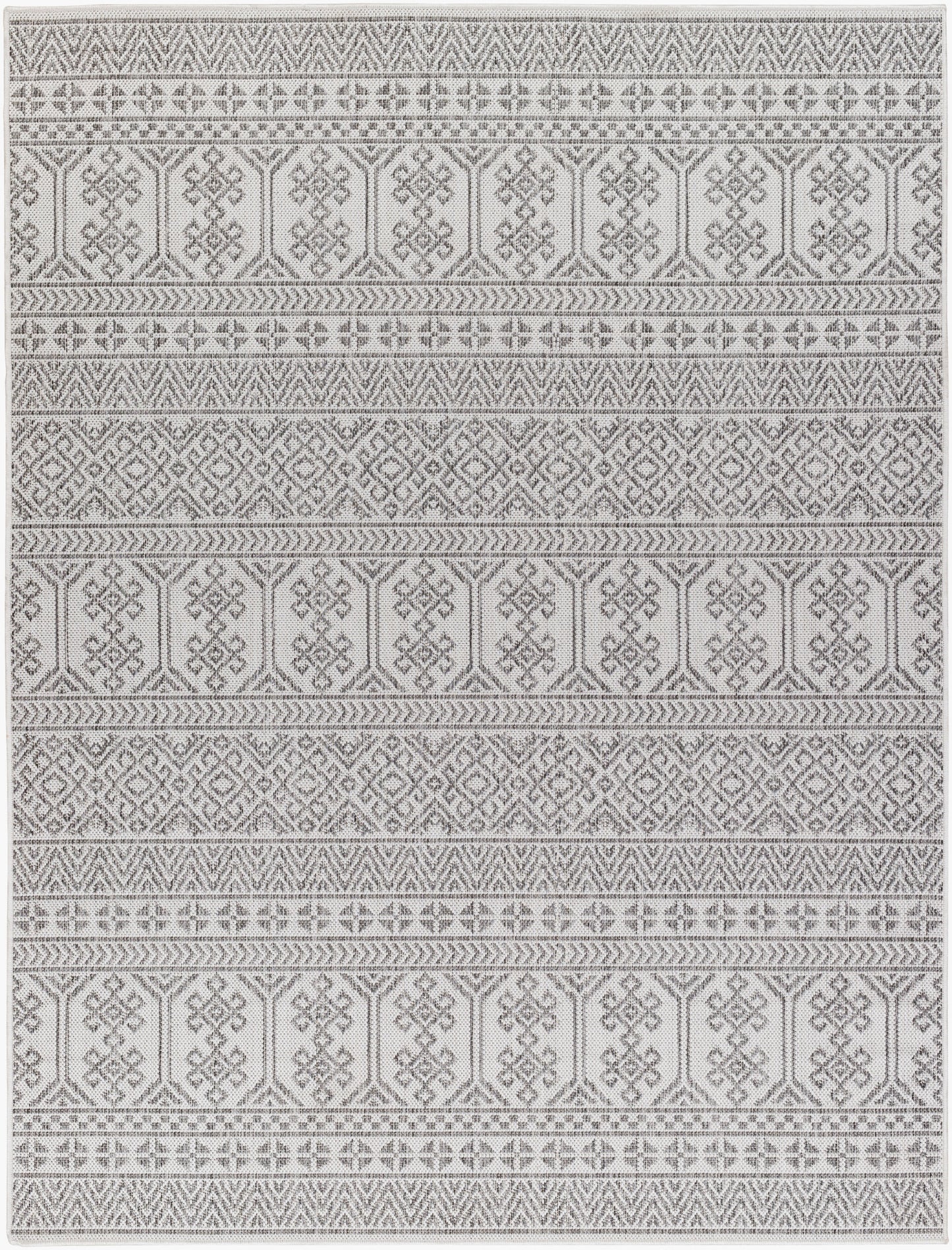 Long Beach LBH-2305 6' x 9' Machine Woven Indoor/Outdoor Area Rug