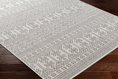 Long Beach LBH-2305 7ft Runner Machine Woven Indoor/Outdoor Runner Rug