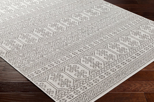 Long Beach LBH-2305 6' x 9' Machine Woven Indoor/Outdoor Area Rug