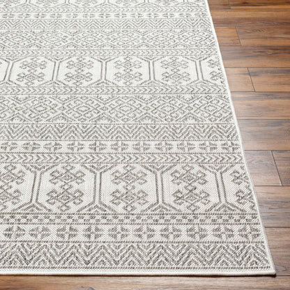 Long Beach LBH-2305 8' x 10' Machine Woven Indoor/Outdoor Area Rug