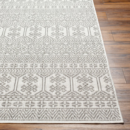 Long Beach LBH-2305 6' x 9' Machine Woven Indoor/Outdoor Area Rug