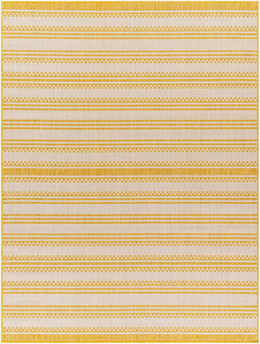 Long Beach LBH-2307 5' x 7' Machine Woven Indoor/Outdoor Area Rug