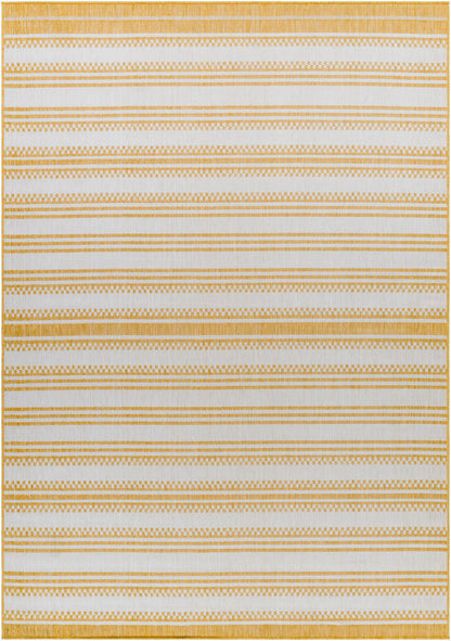 Long Beach LBH-2307 6' x 9' Machine Woven Indoor/Outdoor Area Rug