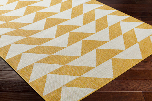 Long Beach LBH-2308 6' x 9' Machine Woven Indoor/Outdoor Area Rug