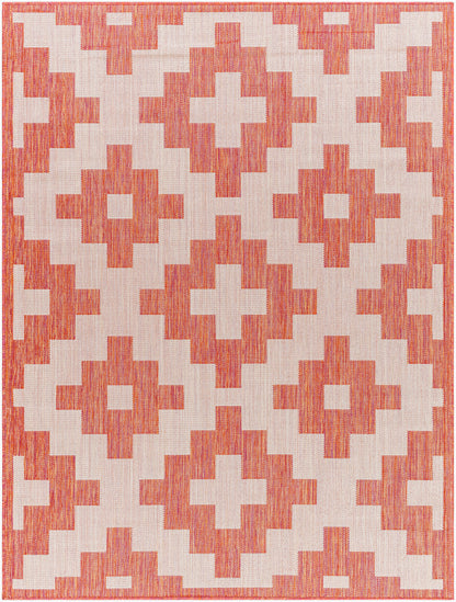 Long Beach LBH-2309 6' x 9' Machine Woven Indoor/Outdoor Area Rug