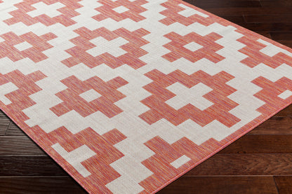 Long Beach LBH-2309 6' x 9' Machine Woven Indoor/Outdoor Area Rug