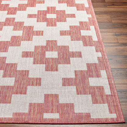 Long Beach LBH-2309 6' x 9' Machine Woven Indoor/Outdoor Area Rug
