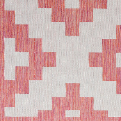Long Beach LBH-2309 6' x 9' Machine Woven Indoor/Outdoor Area Rug