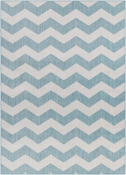 Long Beach LBH-2311 6' x 9' Machine Woven Indoor/Outdoor Area Rug