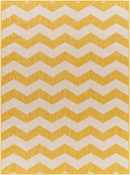 Long Beach LBH-2312 5' x 7' Machine Woven Indoor/Outdoor Area Rug