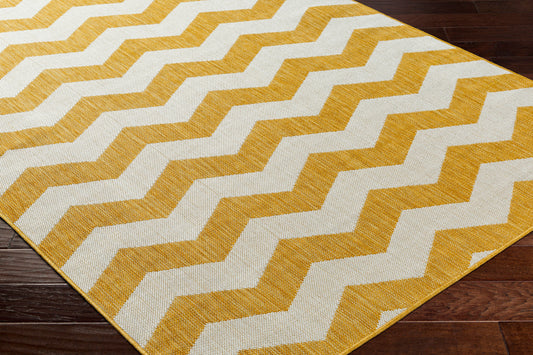 Long Beach LBH-2312 6' x 9' Machine Woven Indoor/Outdoor Area Rug