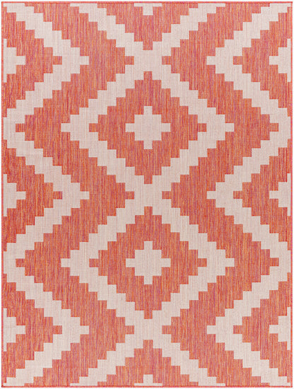Long Beach LBH-2313 6' x 9' Machine Woven Indoor/Outdoor Area Rug
