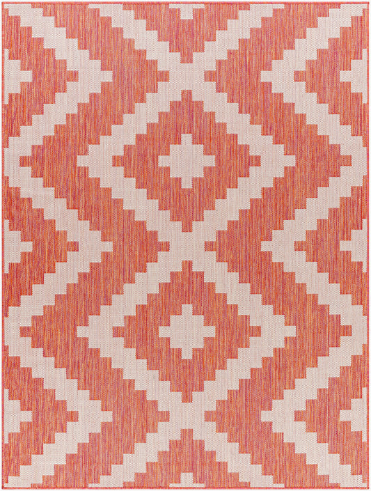 Long Beach LBH-2313 6' x 9' Machine Woven Indoor/Outdoor Area Rug