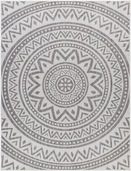 Long Beach LBH-2318 6' x 9' Machine Woven Indoor/Outdoor Area Rug