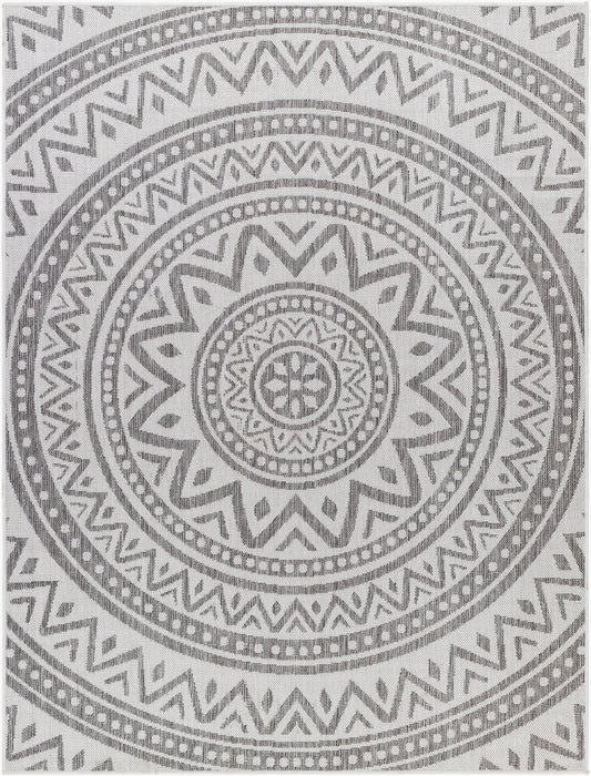 Long Beach LBH-2318 6' x 9' Machine Woven Indoor/Outdoor Area Rug
