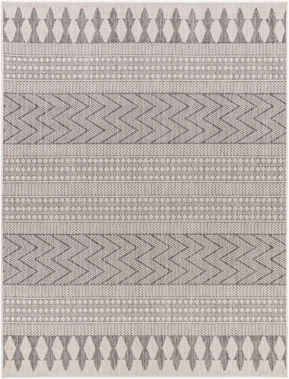 Long Beach LBH-2321 5' x 7' Machine Woven Indoor/Outdoor Area Rug