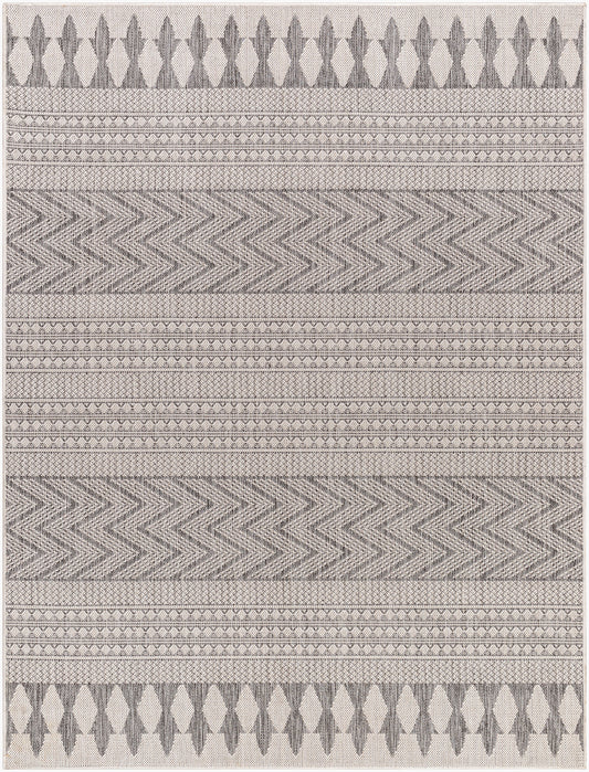 Alfombra tejida a máquina para interior y exterior Long Beach LBH-2321 de 1,52 m x 2,13 m