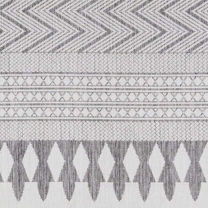 Long Beach LBH-2321 5' x 7' Machine Woven Indoor/Outdoor Area Rug