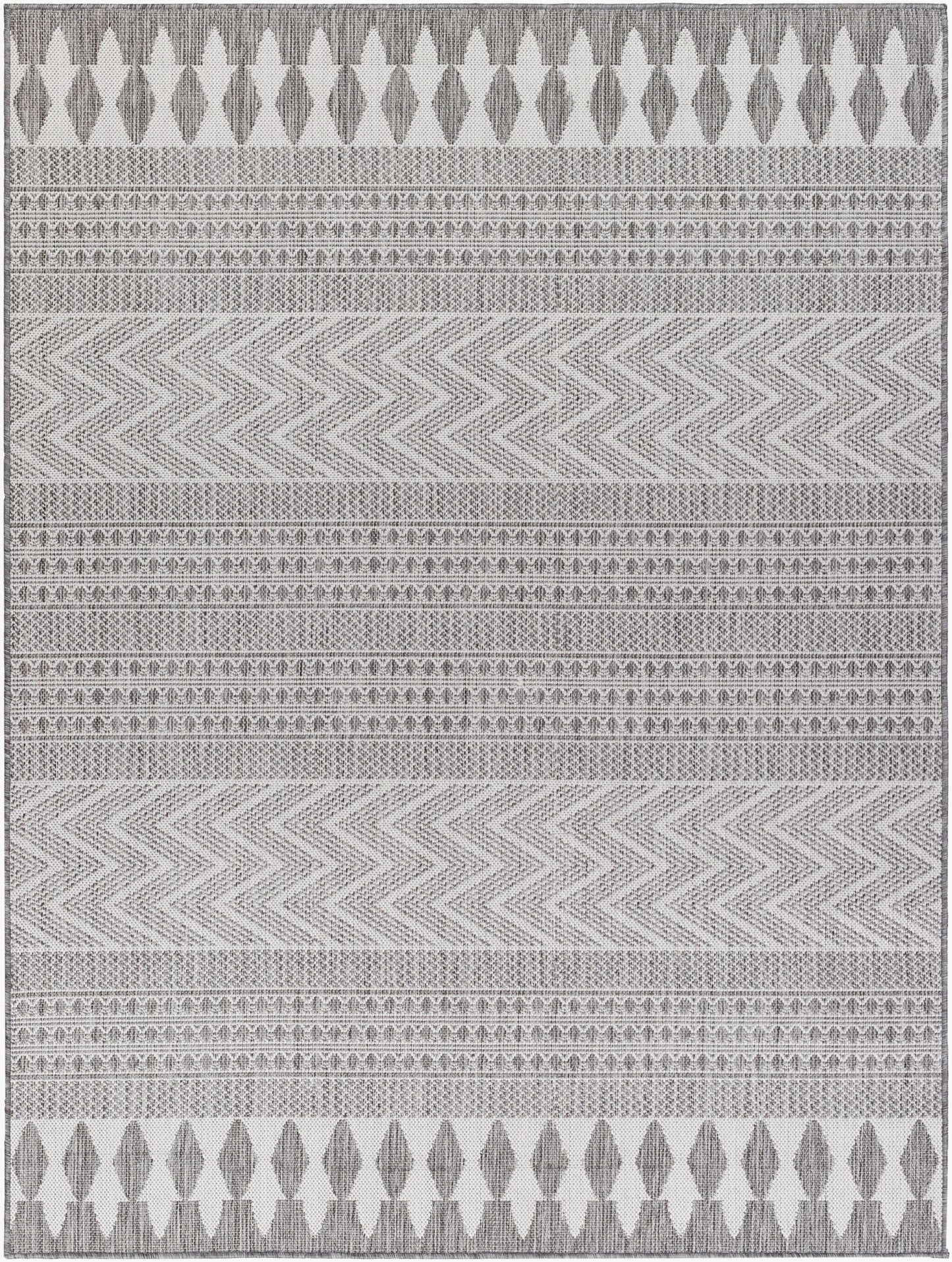 Alfombra tejida a máquina para interior y exterior Long Beach LBH-2322 de 1,52 m x 2,13 m