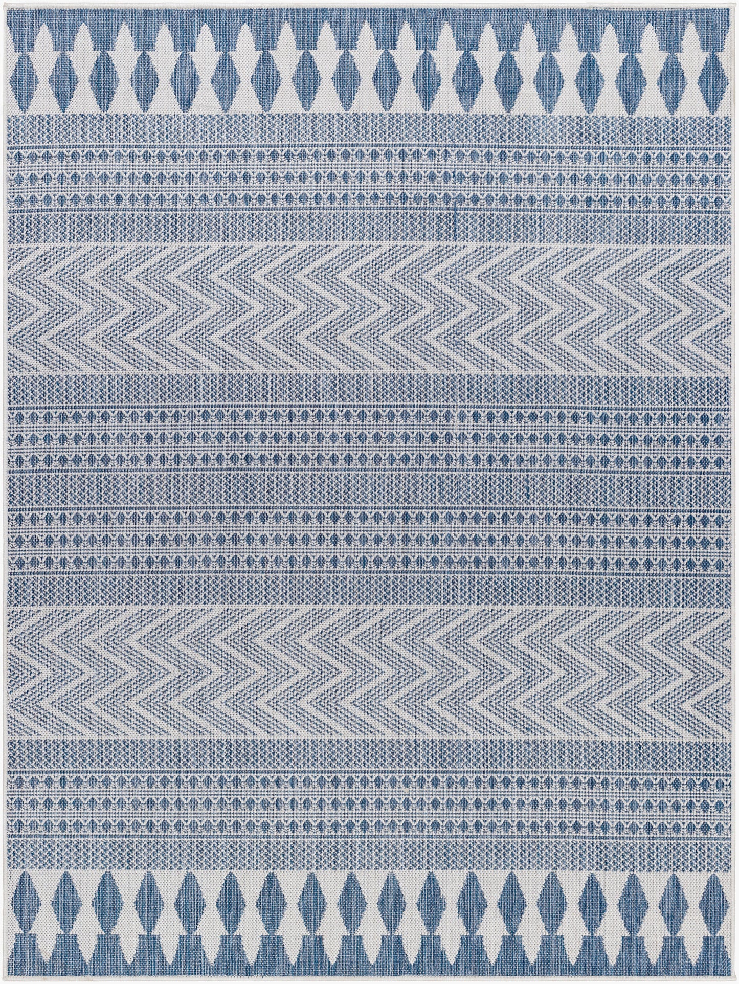 Long Beach LBH-2324 6' x 9' Machine Woven Indoor/Outdoor Area Rug
