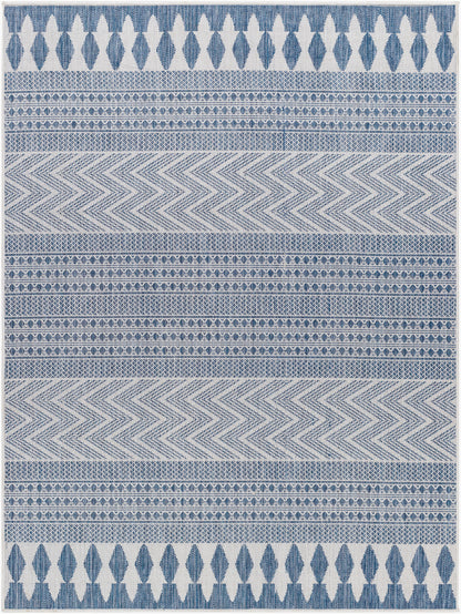 Long Beach LBH-2324 6' x 9' Machine Woven Indoor/Outdoor Area Rug