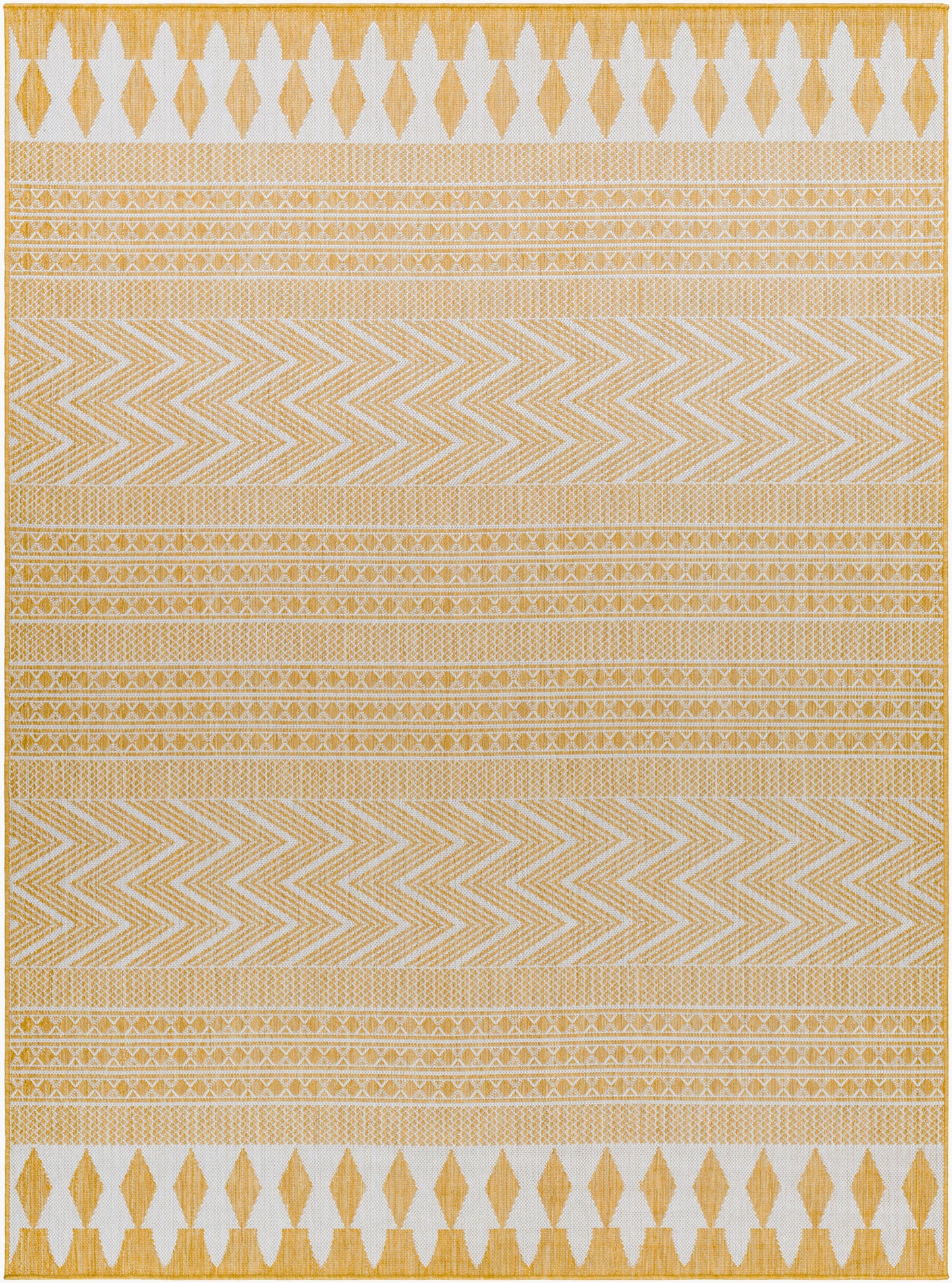 Long Beach LBH-2325 6' x 9' Machine Woven Indoor/Outdoor Area Rug