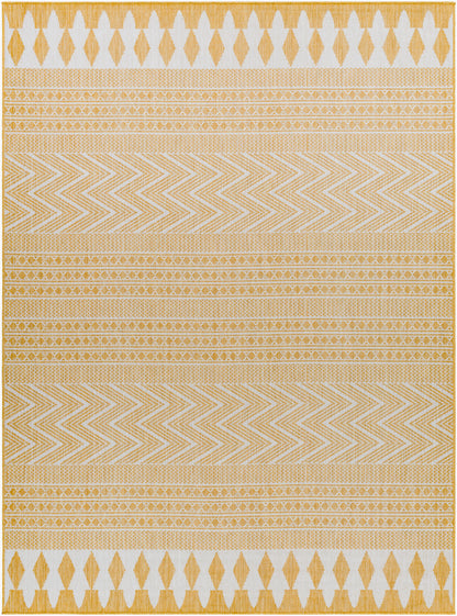 Long Beach LBH-2325 6' x 9' Machine Woven Indoor/Outdoor Area Rug
