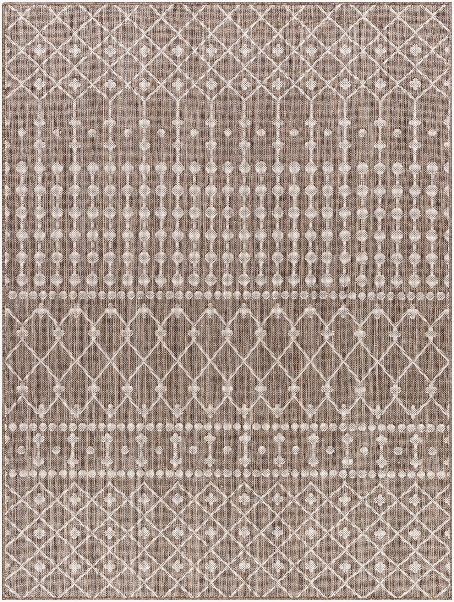 Long Beach LBH-2327 8' x 10' Machine Woven Indoor/Outdoor Area Rug